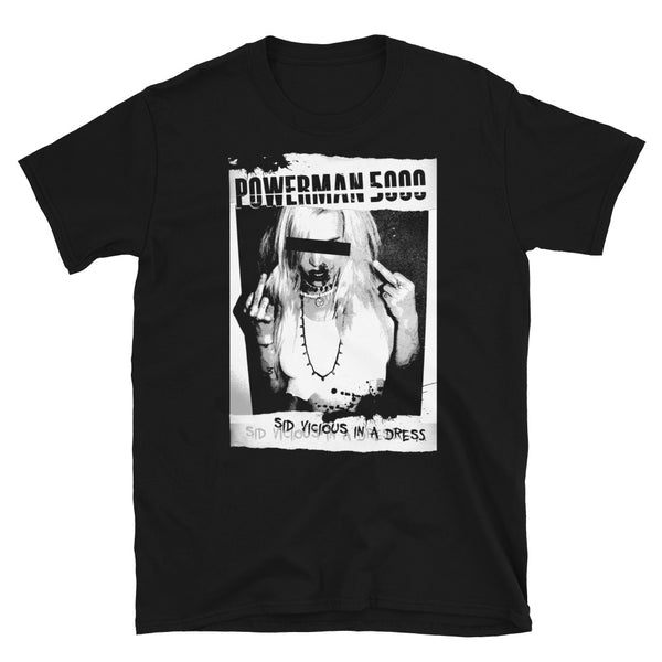 Sid Vicious In A Dress Unisex T-Shirt - Official Powerman 5000