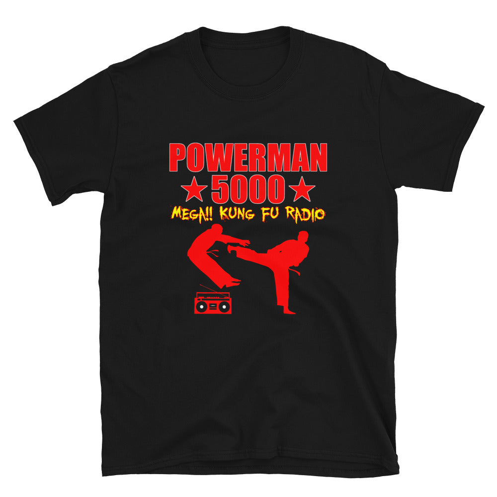 Mega!! Kung Fu Radio Unisex T-Shirt - Official Powerman 5000 Merch