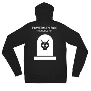 The Noble Rot Unisex zip hoodie - Official Powerman 5000 Merch